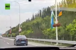 آماده سازی شهر تیانجین چین برای با ورود رهبران دنیا 