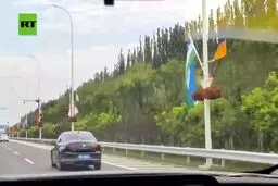 آماده سازی شهر تیانجین چین برای با ورود رهبران دنیا 