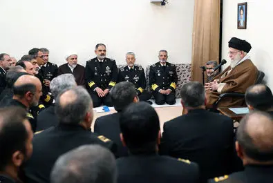 نیروی دریایی با رهبر انقلاب