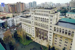 انفجار مهیب در آذربایجان