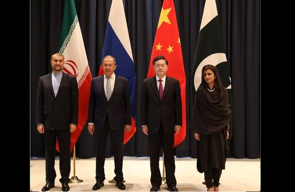 بیانیه ایران، چین، روسیه و پاکستان درباره افغانستان؛تشکیل یک حکومت فراگیر با مشارکت همه