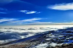 تصاویر ناب از قله توچال تهران