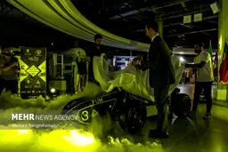 تصاویر رونمایی از خودروی فرمول یک ایرانی