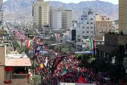 تصاویر تشییع پیکر رهبر شهید انقلاب در مشهد 