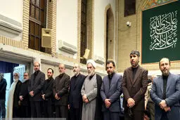 حضور سفرا و نمایندگان کشورهای مختلف در حسینیه امام(ره)
