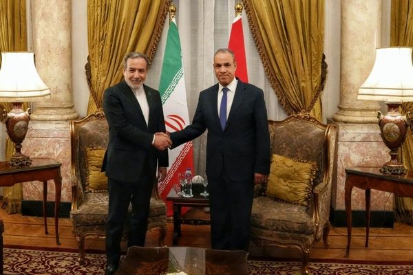 تصاویر دیدار عراقچی با وزیر خارجه مصر پیش از دیدار با گروسی