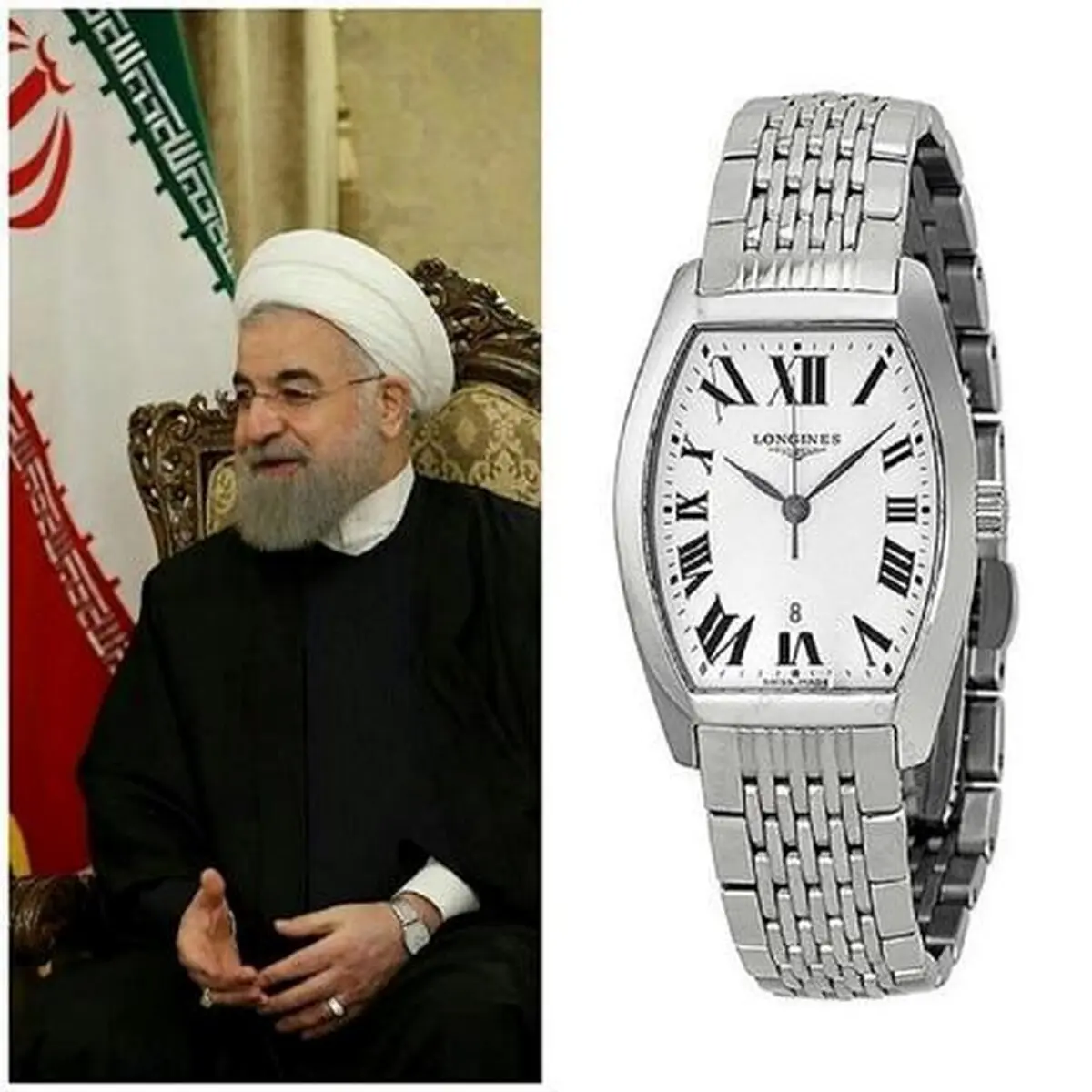 ساعت لاکچری روحانی قدر می‌ارزد؟