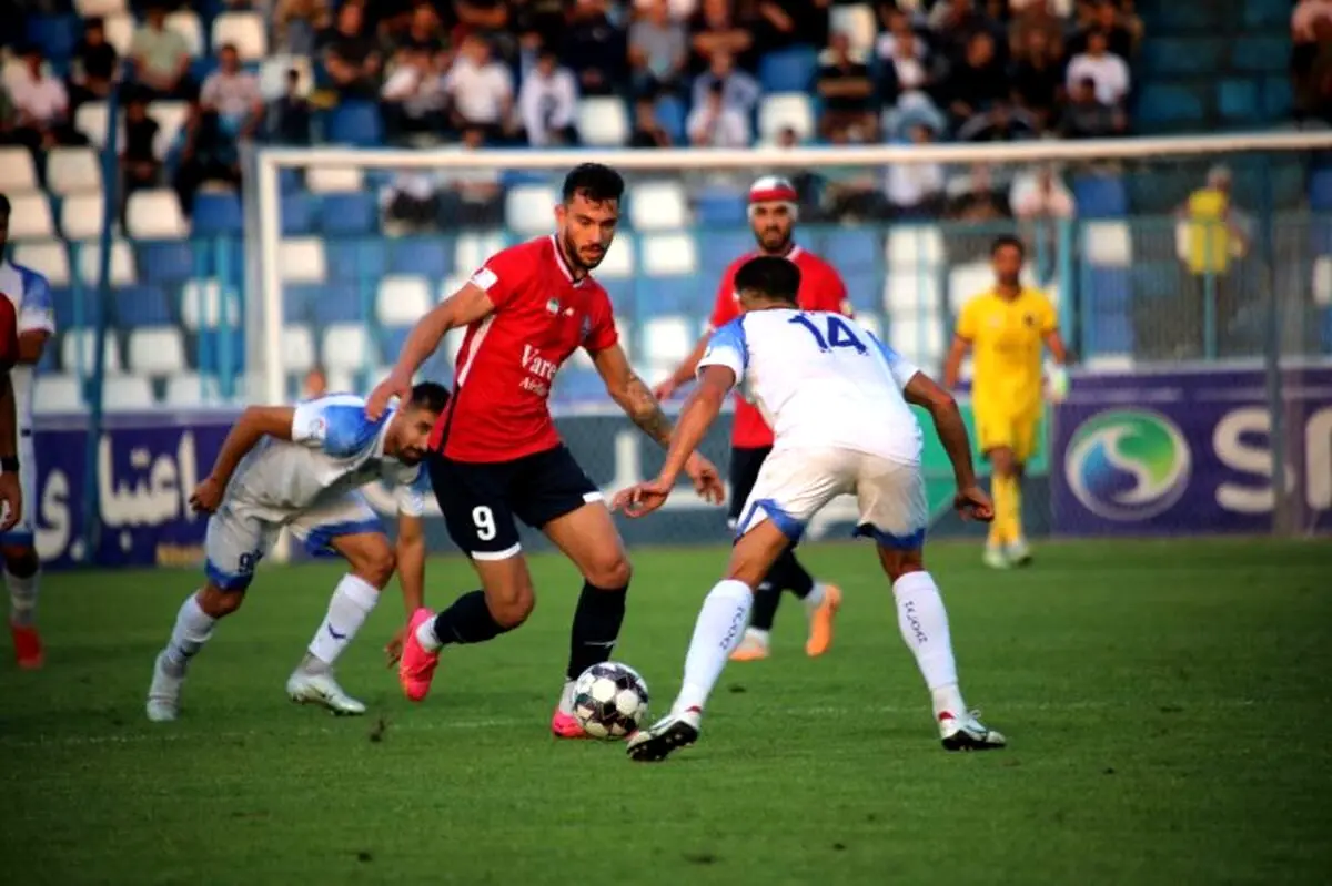 گزارش زنده: ملوان 0-0 نساجی