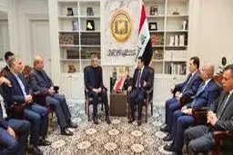 دیدار علی باقری با مشاور امنیت ملی عراق