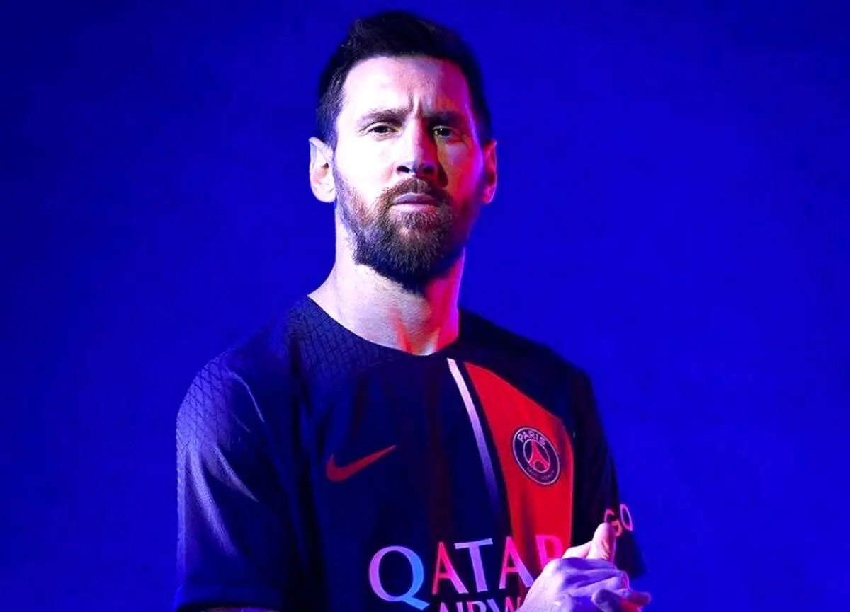 سورپرایز PSG با رونمایی پیراهن جدید: حضور مسی!