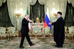 رئیسی به پوتین پیام داد