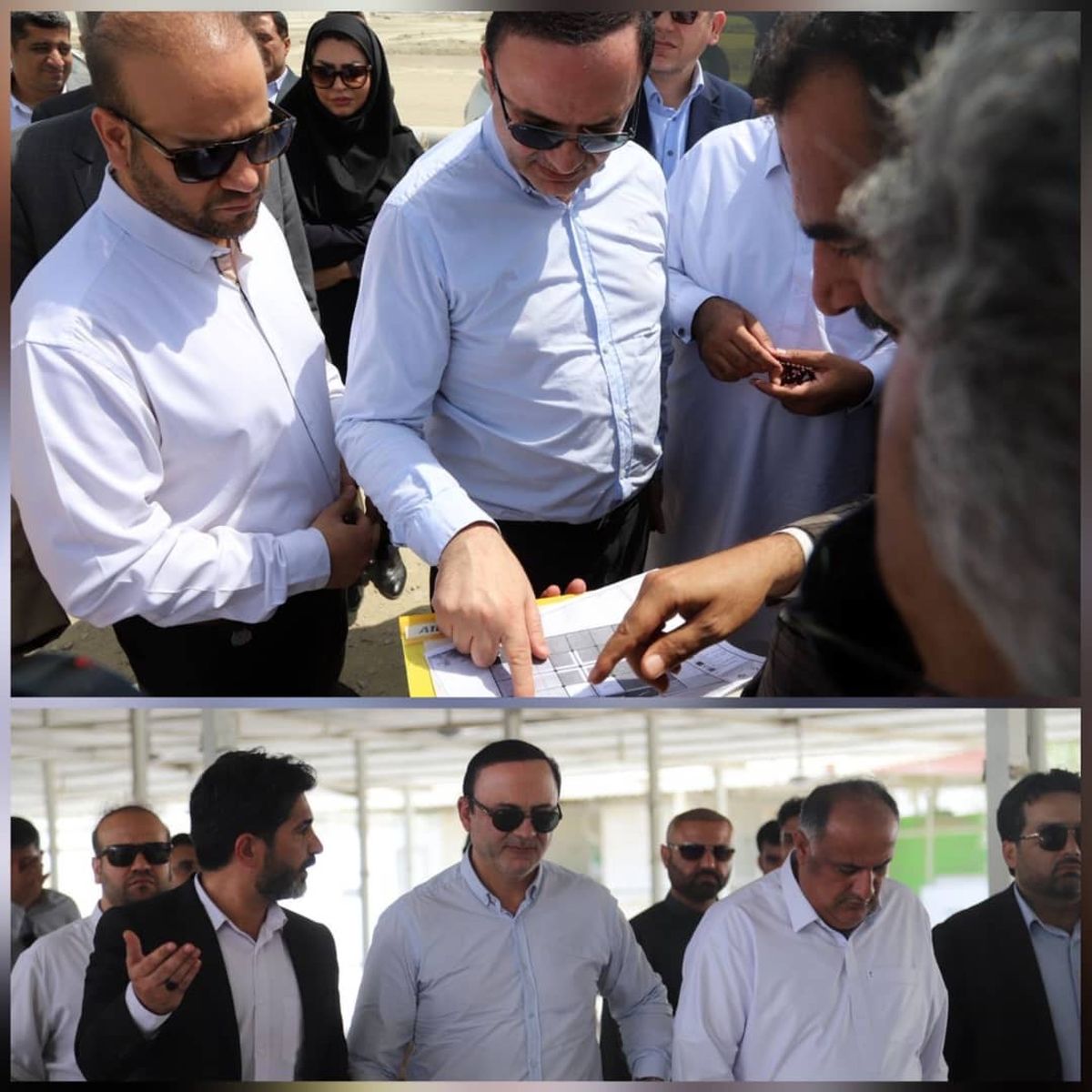 ارزیابی میدانی محدوده ایجاد منطقه آزاد مشترک ایران و پاکستان در ریمدان