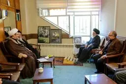 دیدار معاون پارلمانی رئیس جمهور با امام جمعه تبریز