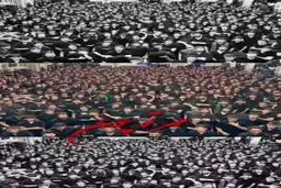 ببینید | مداحی‌ متفاوت مصطفی‌ راغب در یزد | محرم 1404