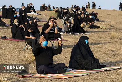 عزاداری سنتی در بیابان