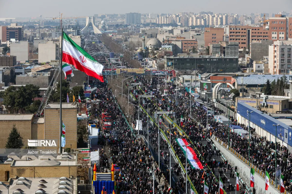 مسیرهای راهپیمایی ۲۲ بهمن در تهران