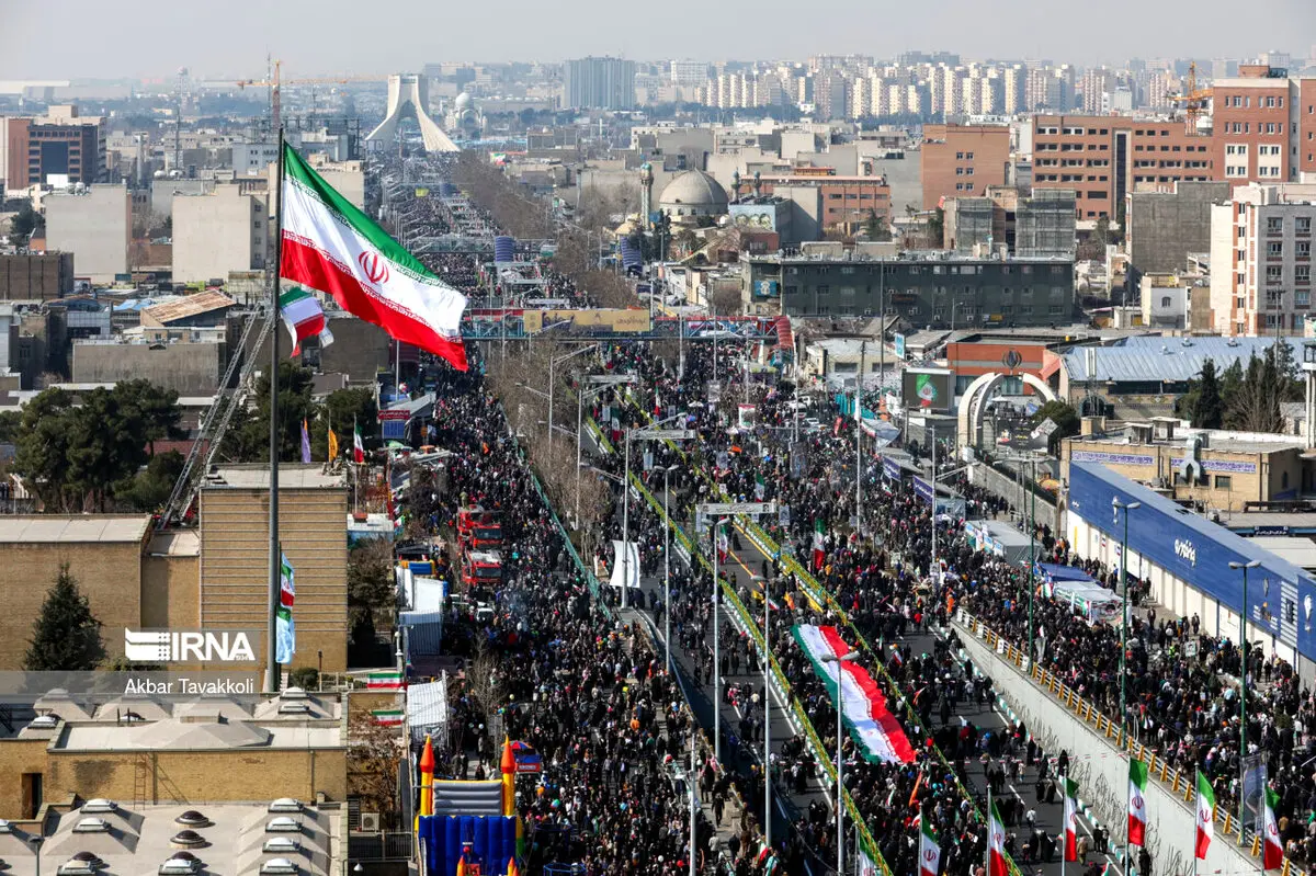 مسیرهای راهپیمایی ۲۲ بهمن در تهران