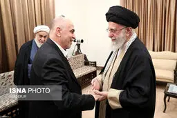 تصاویر دیدار اعضای شورای رهبری حماس با رهبر انقلاب