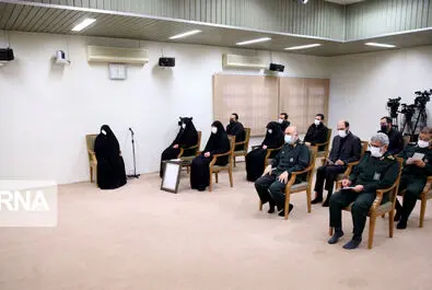 دیدار خانواده شهید سلیمانی با رهبر معظم انقلاب