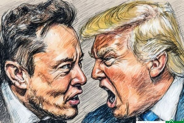 دعوای ماسک و ترامپ دوباره داغ شد؛ ماسک این‌بار به دشمن ترامپ «ماسی» پول می‌دهد!