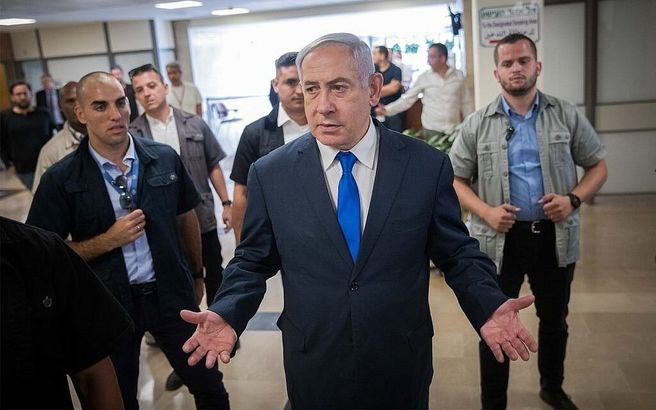 چهره وحشت‌زده نتانیاهو بعد از شنیدن حمله حماس به سربازان صهیونیستی سوژه شد + عکس