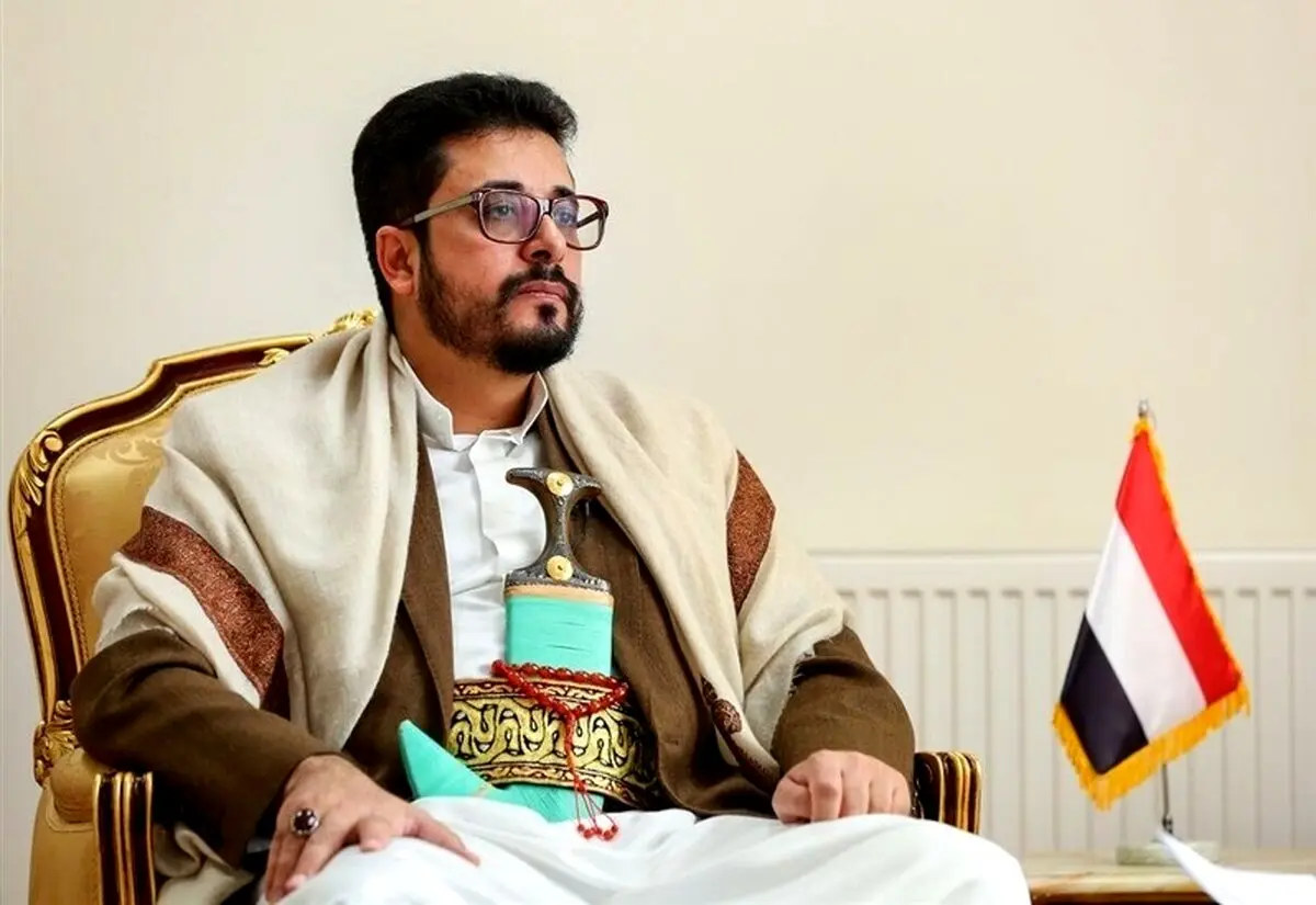 سفیر یمن در تهران: عملیات وعده صادق 2 زمانی انجام شد که نتانیاهو در اوج وحشی‌گری و غرور قرار داشت