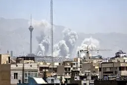 موج سنگین بمباران غرب تهران