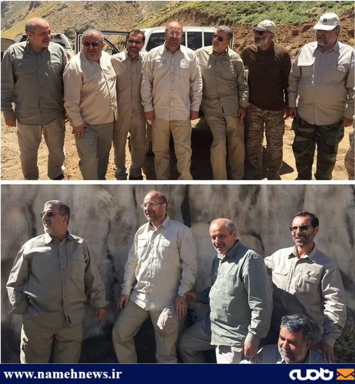 قالیباف در اردوی جهادی راهیان نور/ عکس‬‎