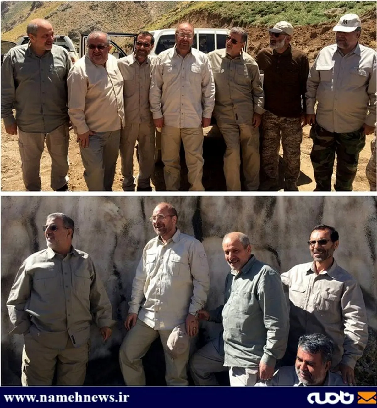 قالیباف در اردوی جهادی راهیان نور/ عکس‬‎