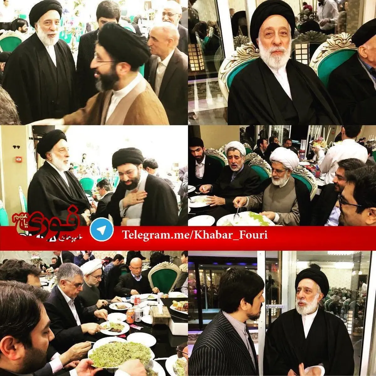 عکسی از فرزندان رهبر انقلاب در مراسم ازدواج پسر سیدهادی خامنه ای