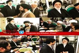 عکسی از فرزندان رهبر انقلاب در مراسم ازدواج پسر سیدهادی خامنه ای