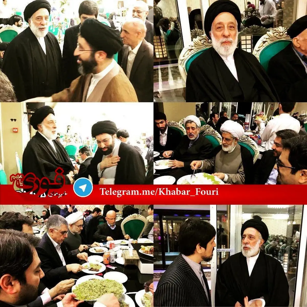 عکسی از فرزندان رهبر انقلاب در مراسم ازدواج پسر سیدهادی خامنه ای