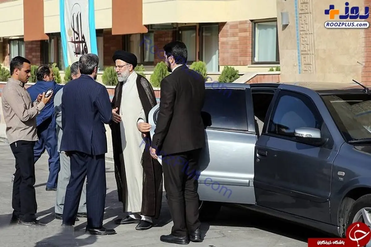 تصویری از ماشین رئیسی