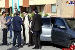 تصویری از ماشین رئیسی