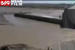 ببینید؛ جاده کرمان - مشهد مسدود است/ سیل ادامه دارد