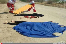 جاده مرگ بازهم قربانی گرفت(+13)/عکس