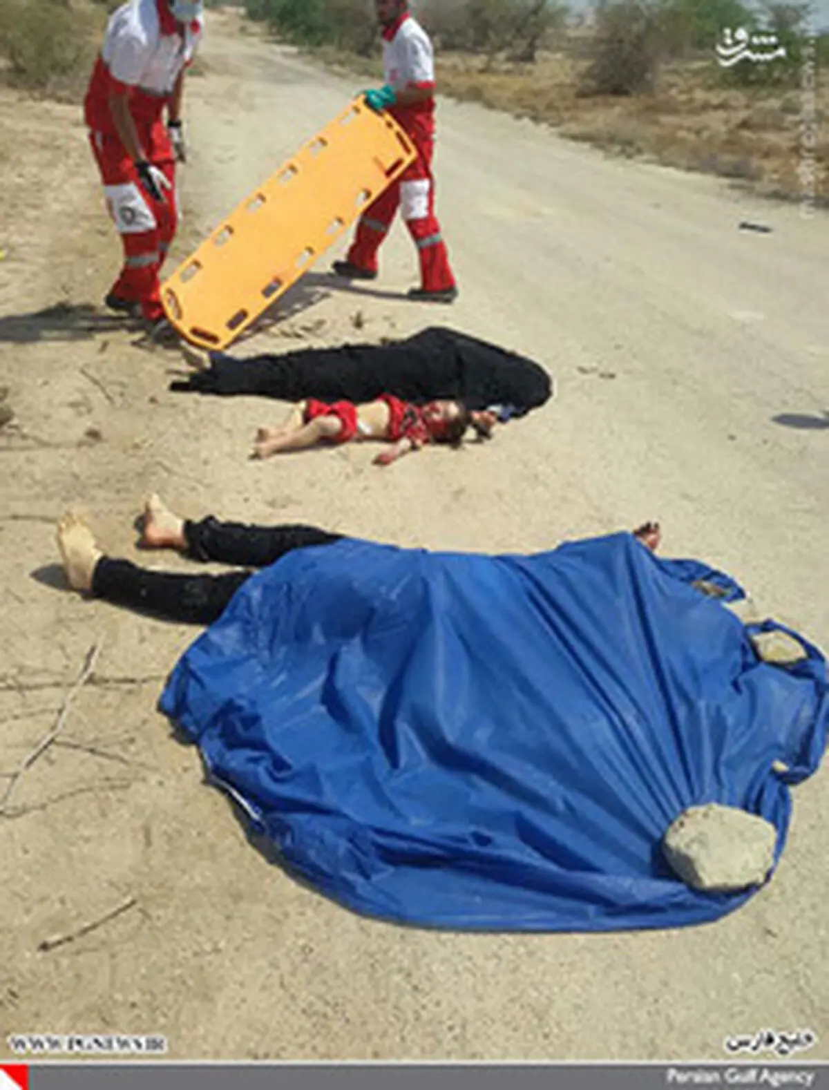 جاده مرگ بازهم قربانی گرفت(+13)/عکس