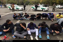 دستگیری زورگیران و سارقان توسط پلیس آگاهی تهران/تصاویر