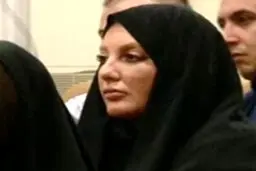 خواهر بابک زنجانی در دادگاه/ عکس