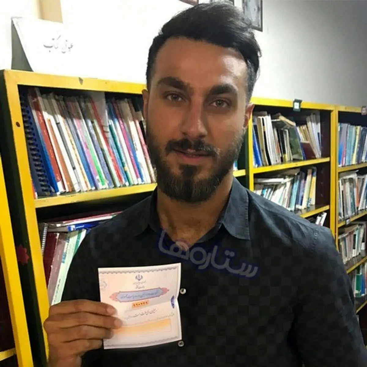 شرکت سوشا مکانی در انتخابات/عکس