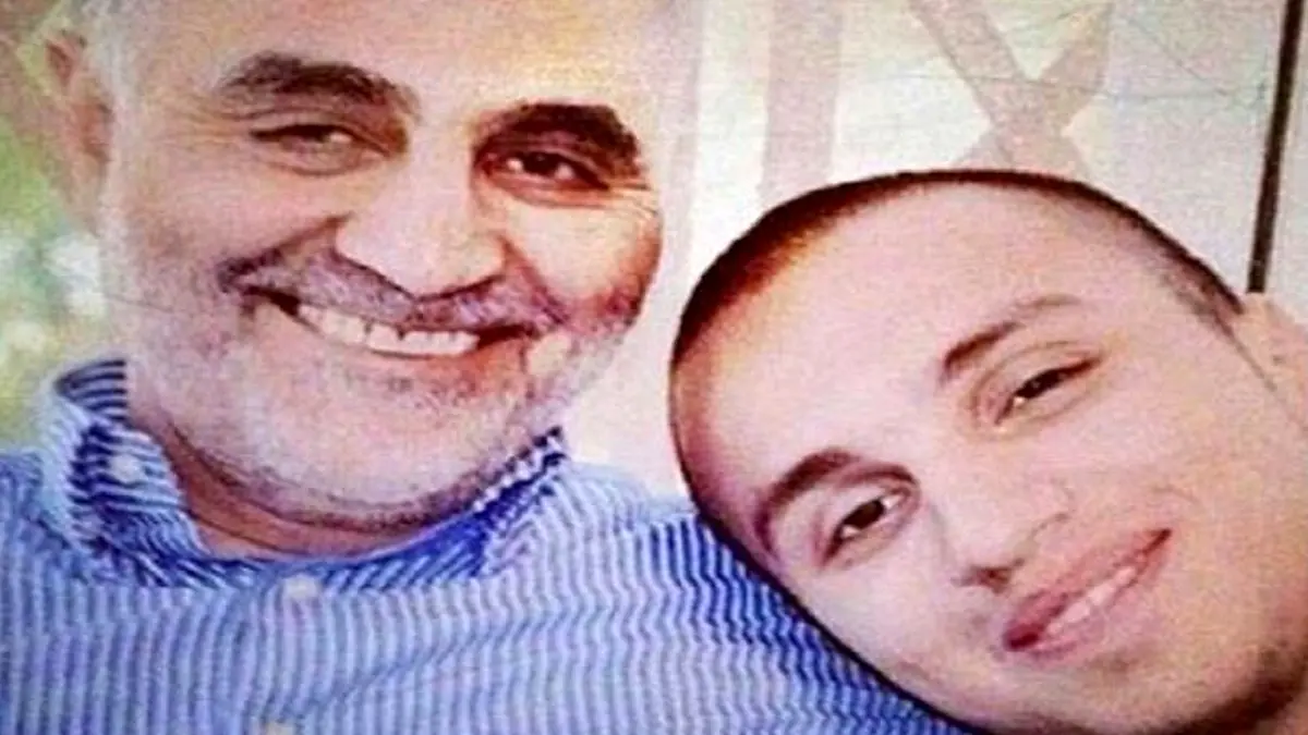 عکس دیده نشده و ماندگار از شهید مغنیه در کنار سردار سلیمانی