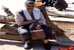 تیپ متفاوت حاج قاسم/ عکس