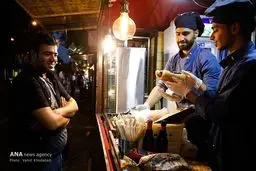 تصاویری از خوشمزه ترین خیابان تهران