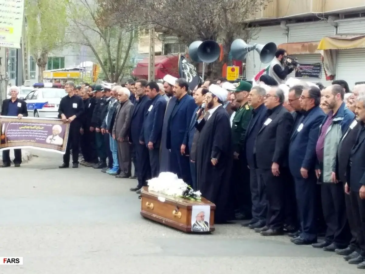 عکس/ تشییع پیکر امام جمعه محبوب بیله سوار