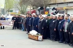 عکس/ تشییع پیکر امام جمعه محبوب بیله سوار