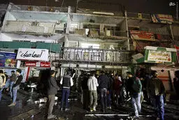 حمله داعشی‌ها به یک مرکز تجاری در بغداد/ تصاویر