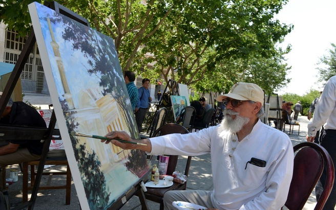 تصاویر/ کارگاه تصویرگری با موضوع امام خمینی(ره)