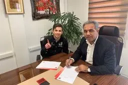 احمدزاده باز هم پرسپولیسی شد + عکس