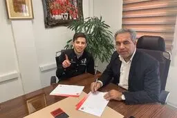 احمدزاده باز هم پرسپولیسی شد + عکس