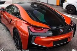 BMW i8 با رنگ متفاوت /تصاویر